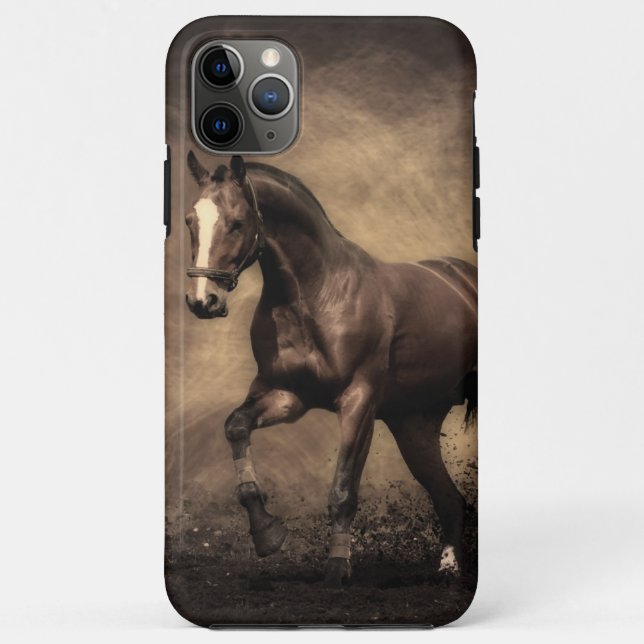 Coques Case-Mate iPhone Beautiful horse throw pillow (Dos)