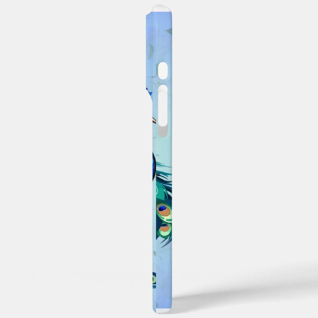 Coques Case-Mate iPhone Beautiful Peacock  (Verso / Gauche)