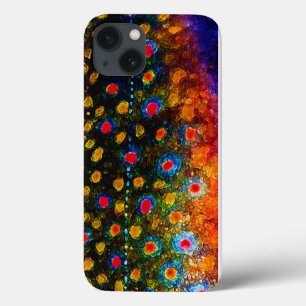 iPhone 13 Coque Beautiful Skin, Brook Trout