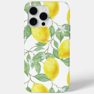 Coque Case-Mate iPhone Beaux citrons jaunes
