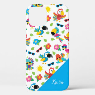 Case-Mate iPhone Case Beaux oiseaux tropicaux Motif de paradis coloré