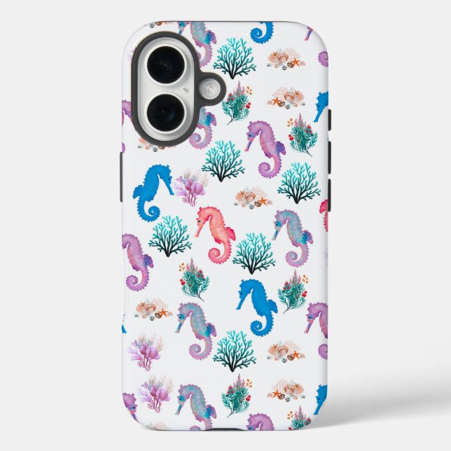 Coques Case-Mate iPhone Beaux Seahores (Verso)