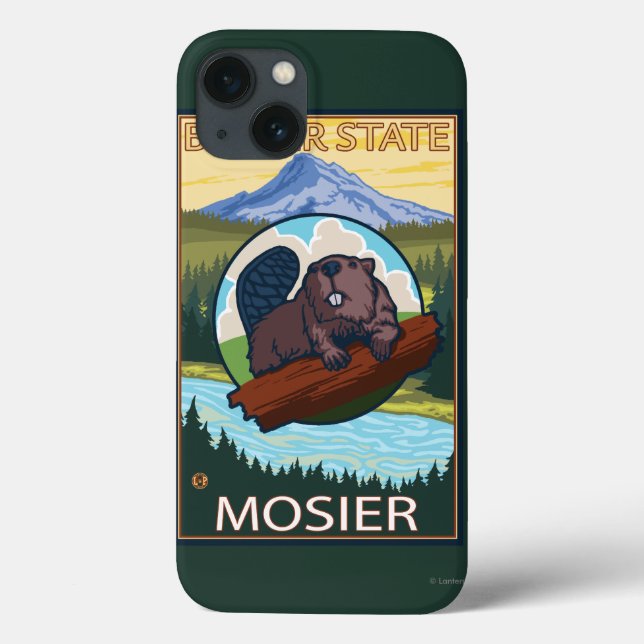 Coques Case-Mate iPhone Beaver & Mt. Hood - Mosier, Oregon (Verso)