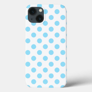 Case-Mate iPhone Case Bébé bleu et blanc pois Coque-Mate iPhone ca