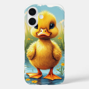 Coque Pour iPhone 16 Bébé Canard