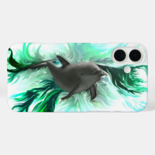 Coque Pour iPhone 16 Plus Bébé dauphin