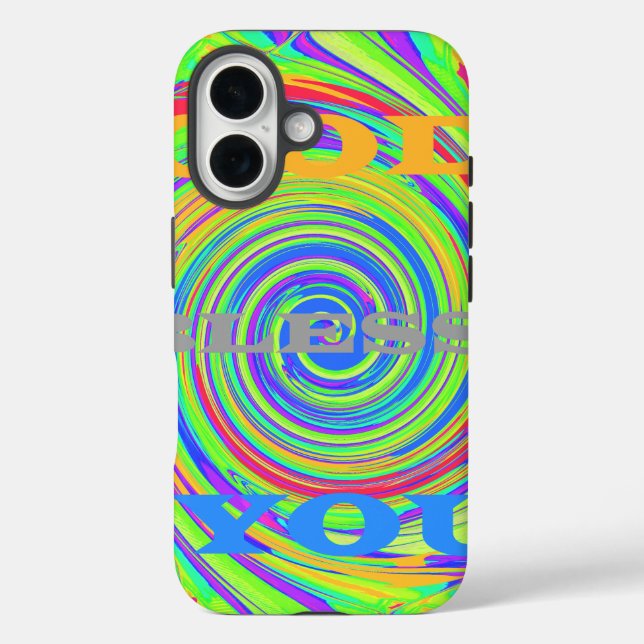 Coques Case-Mate iPhone Bébé Enfants Dieu vous bénisse..png (Verso)