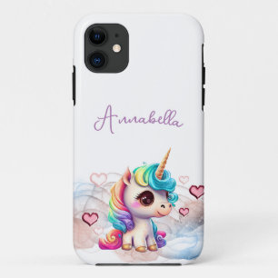 Case-Mate iPhone Case Bébé mignon licorne et Coeurs
