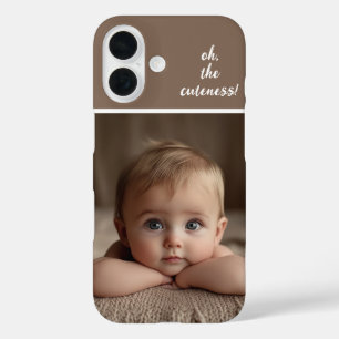 Coque Pour iPhone 16 Bébé mignon photo