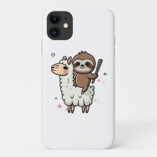 Case-Mate iPhone Case Bébé paresseux mignon et lama