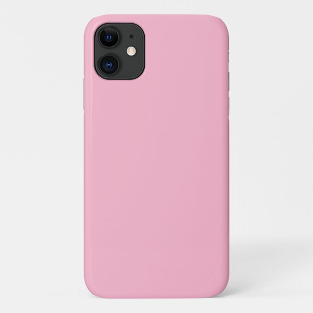 Coques Case-Mate iPhone Bébé rose couleur solide (Dos)