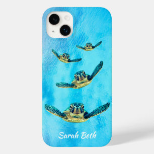 Coque Case-Mate iPhone Bébé Tortues de mer Natation