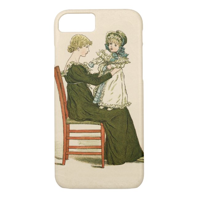 Coques Case-Mate iPhone Bébé victorien Mère Greenaway (Dos)