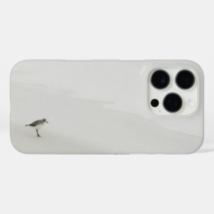 Coque iPhone 16 Pro Bécasseau côtier sur la plage