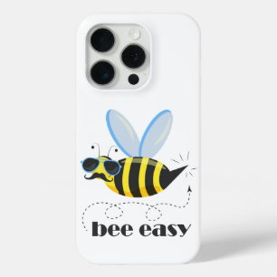 Coque Case-Mate iPhone Bee caractère avec mustache lunettes de soleil Bee
