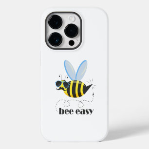 Coque Case-Mate iPhone Bee caractère avec mustache lunettes de soleil Bee