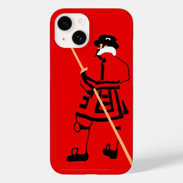 Coques Case-Mate iPhone Beefeater, magazine du poster vintage Harper (Verso)