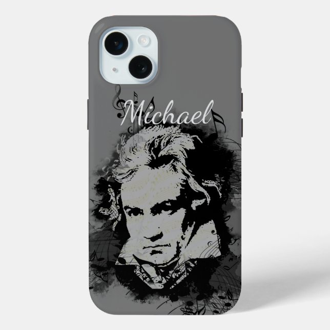 Coques Case-Mate iPhone Beethoven Classical Music Compositeur Personnalise (Verso)