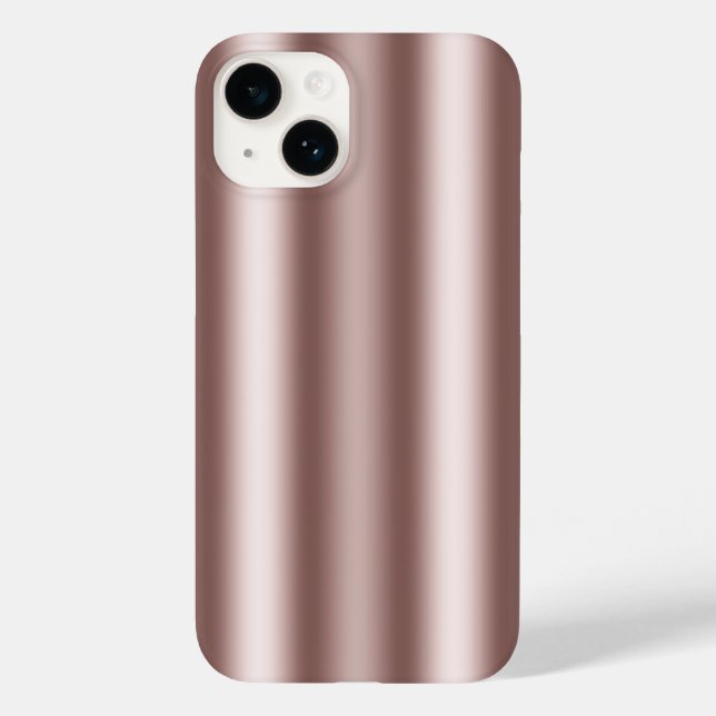 Coques Case-Mate iPhone Beige Brown Bandes verticales floues pour rideau (Verso)