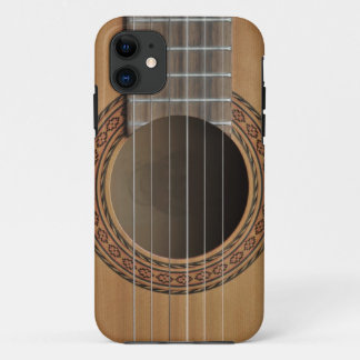 Coques Pour iPhone Beige classique de guitare bronzage