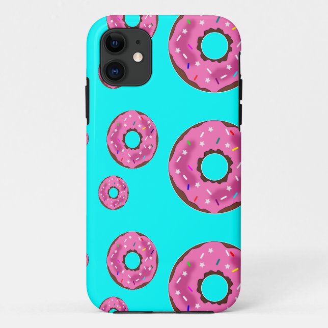 Coques Case-Mate iPhone beignets de crème rose (Dos)