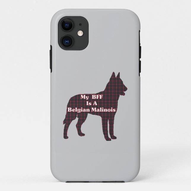 Coques Case-Mate iPhone Belge Malinois BFF (Dos)