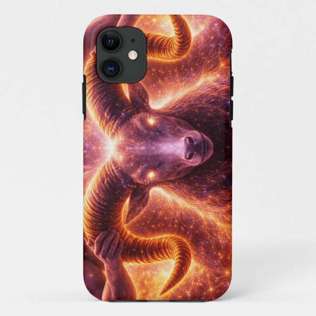Coques Case-Mate iPhone Bélier | Collection Zodiaque - Astrologie Élégante (Dos)