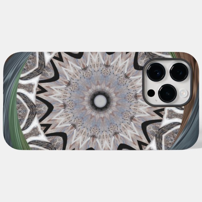 Coques Case-Mate iPhone Belle Afrique Asie motif traditionnel (Verso (horizontal))