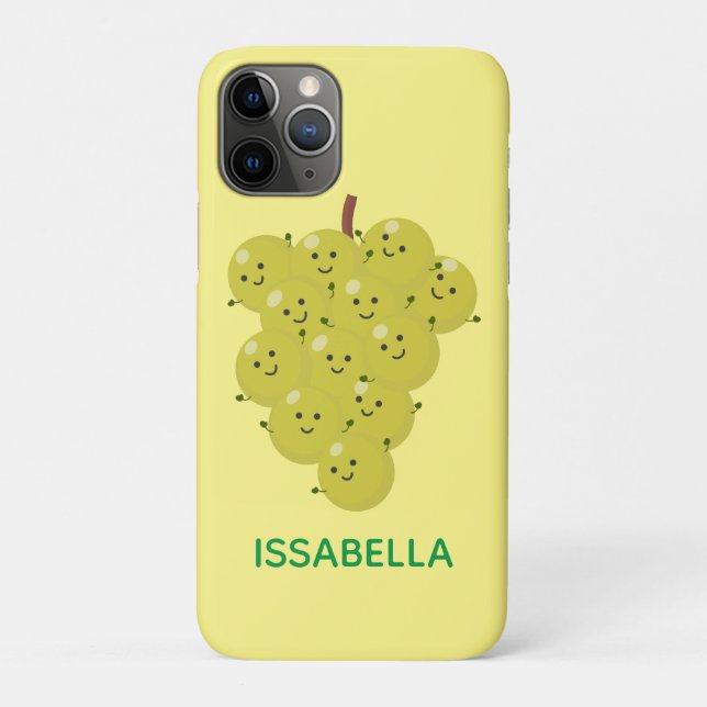 Coques Case-Mate iPhone Belle bande de raisins amusante illustration (Dos)