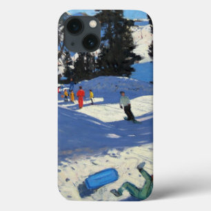 Coques Pour iPhone Belle bleue Plagne de traîneau