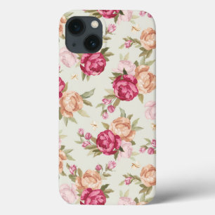 Case-Mate iPhone Case Belle couleur motif pivoine sur vert