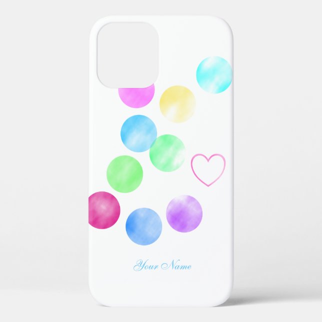 Coques Case-Mate iPhone Belle couverture iPhone avec votre nom (Verso)