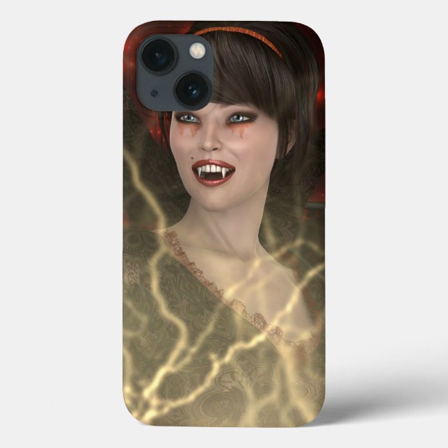 Coques Case-Mate iPhone Belle Dame Vamp Style De Sorcière Parfaite Pour Ha (Verso)