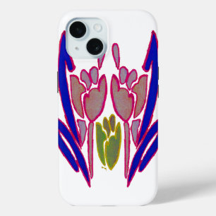 Coque Case-Mate iPhone Belle Extraordinaire Bleu Bleu & Rose Rouge Violet