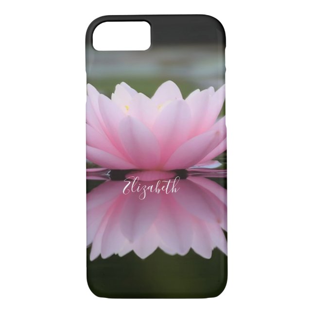 Coques Case-Mate iPhone Belle Fleur Lotus, Zen- Personnalisée (Dos)