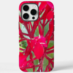 Coque iPhone 16 Pro Max Belle Fleurs rouges fantastiques personnalisées iP