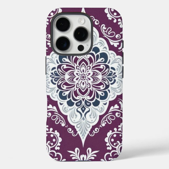 Coques Case-Mate iPhone Belle florale Abstraite (Verso)