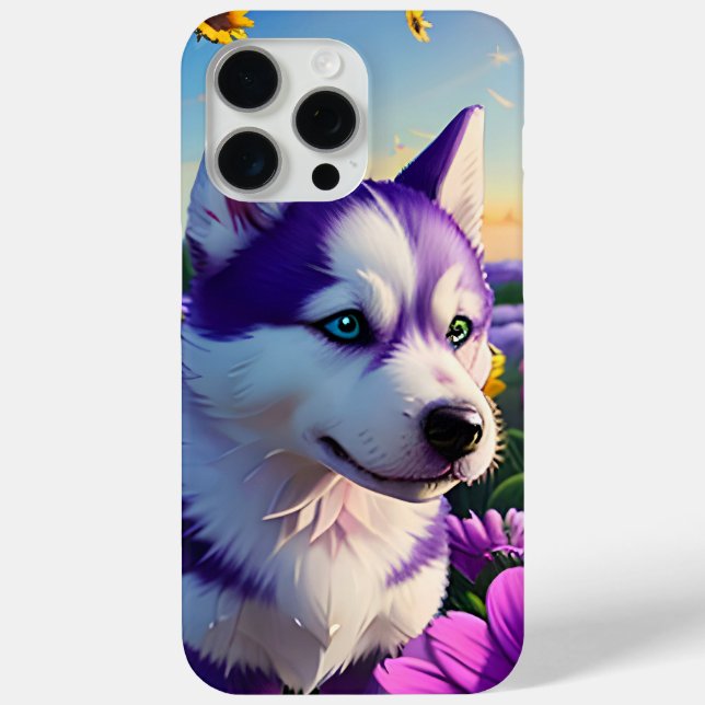 Coques Case-Mate iPhone Belle Husky Puppy Two (Verso)