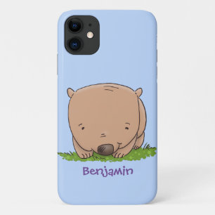 Case-Mate iPhone Case Belle illustration de dessin animé de bébé wombat
