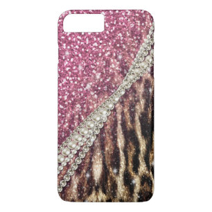 Coque Case-Mate iPhone Belle impression de fausse fourrure chic leopard a