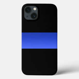 Etui iPhone 13 Belle Ligne Bleue Mince Police Dégradé
