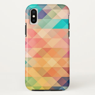 Coque iPhone X belle mode motif style riche couleurs