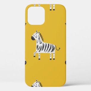 Case-Mate iPhone Case Belle motif sans couture pour enfants avec zèbres