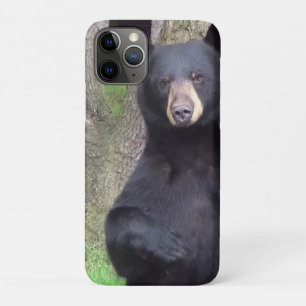 Case-Mate iPhone Case Belle Ours Noir Profitant Snack
