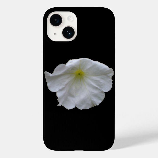 Coques Case-Mate iPhone Belle Petunia blanche (Verso)