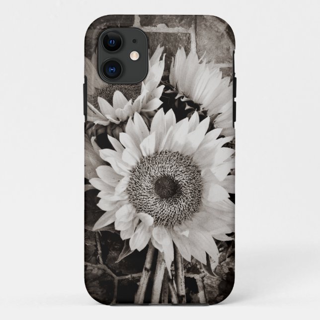 Coques Case-Mate iPhone Belle photo de bouquet de tournesol dans noir et (Dos)