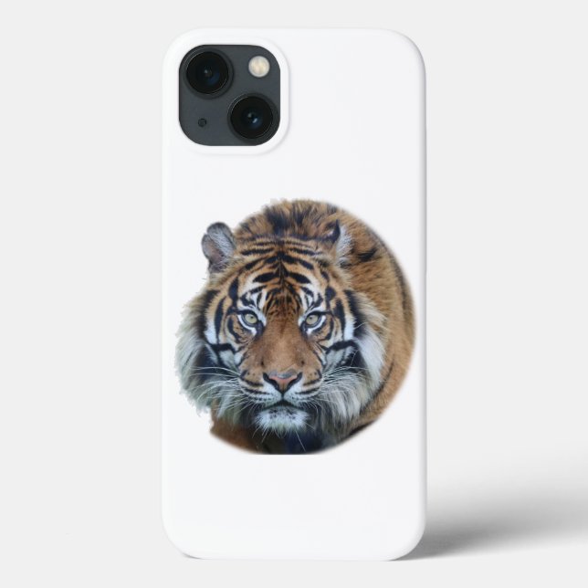 Coques Case-Mate iPhone Belle photo du visage du tigre du Bengale (Verso)