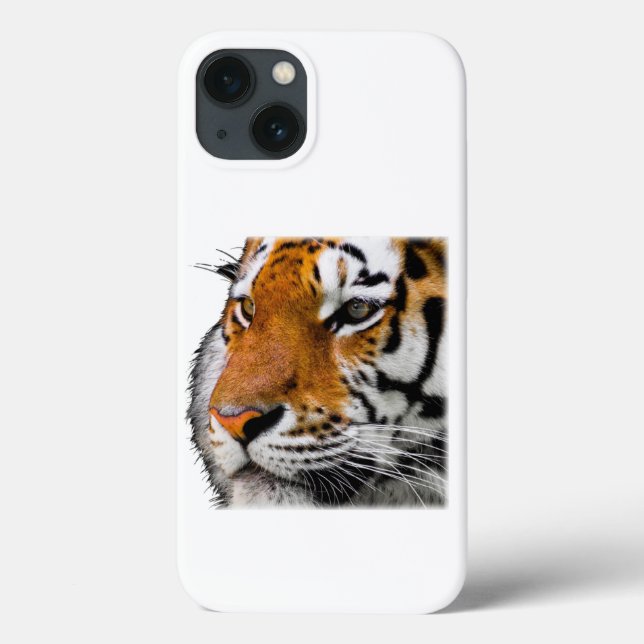 Coques Case-Mate iPhone Belle photo du visage du tigre du Bengale (Verso)