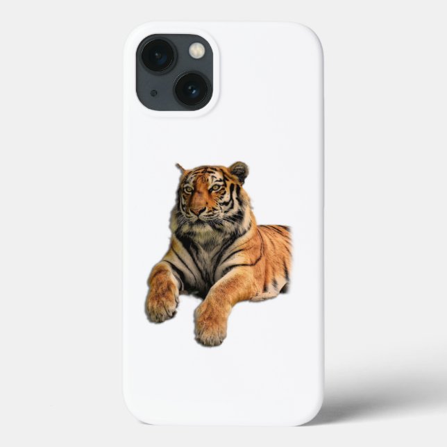 Coques Case-Mate iPhone Belle photo Tigre du Bengale Visage et pattes (Verso)