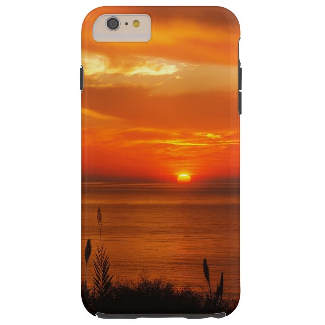 Coques Case-Mate iPhone Belle plage personnalisée au paysage de coucher du (Dos)